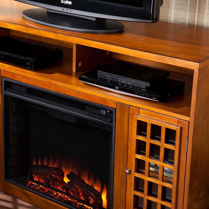 Narita Media Electric Fireplace - Espresso N12