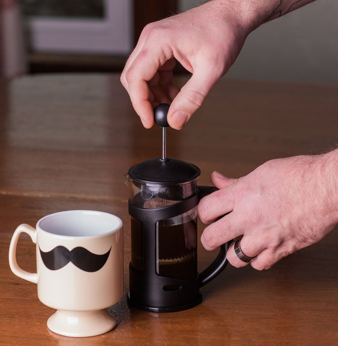 Gourmet Single Serve French Press - Matte Black