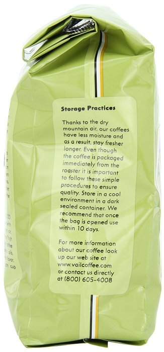 Vail Mountain Coffee & Tea Meadow Mountain Blend Ground Coffee, 12 Ounce Bag N8