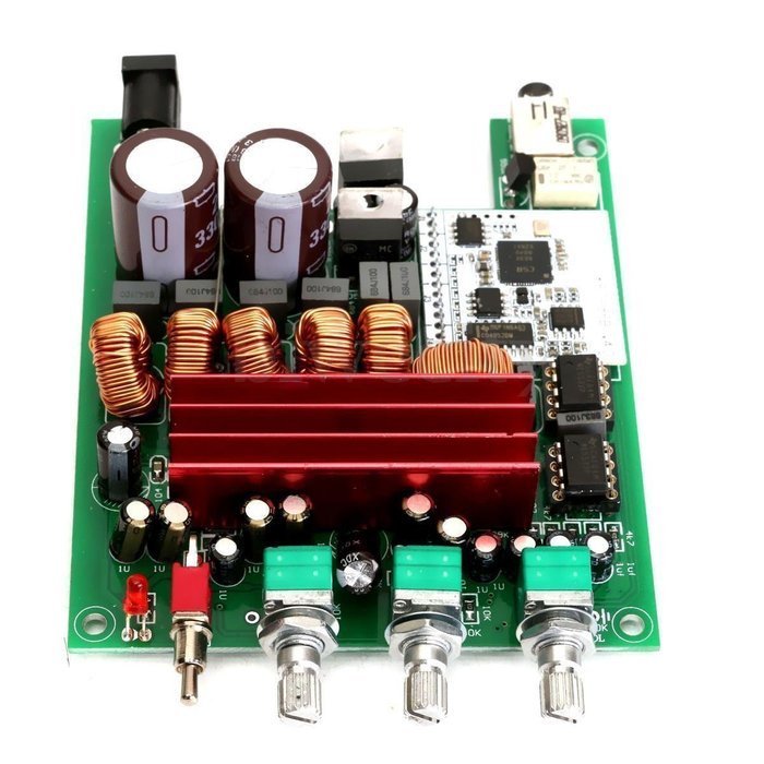 TPA3116 Bluetooth 4.0 Audio Receiver Digital Amplifier 2.1 Channel amp Board