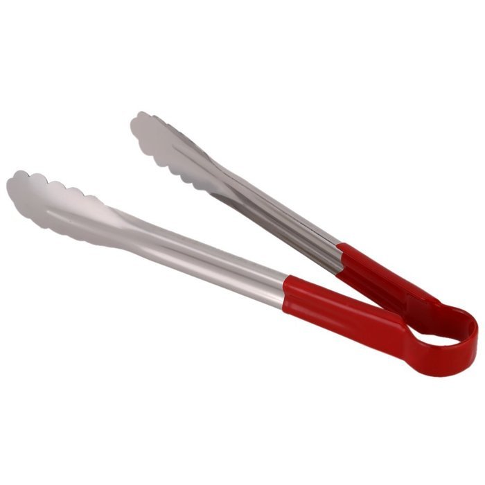 14" Multi-functional Stainless Steel Cake Bread Tongs Food Clip BBQ Kitchen Tool