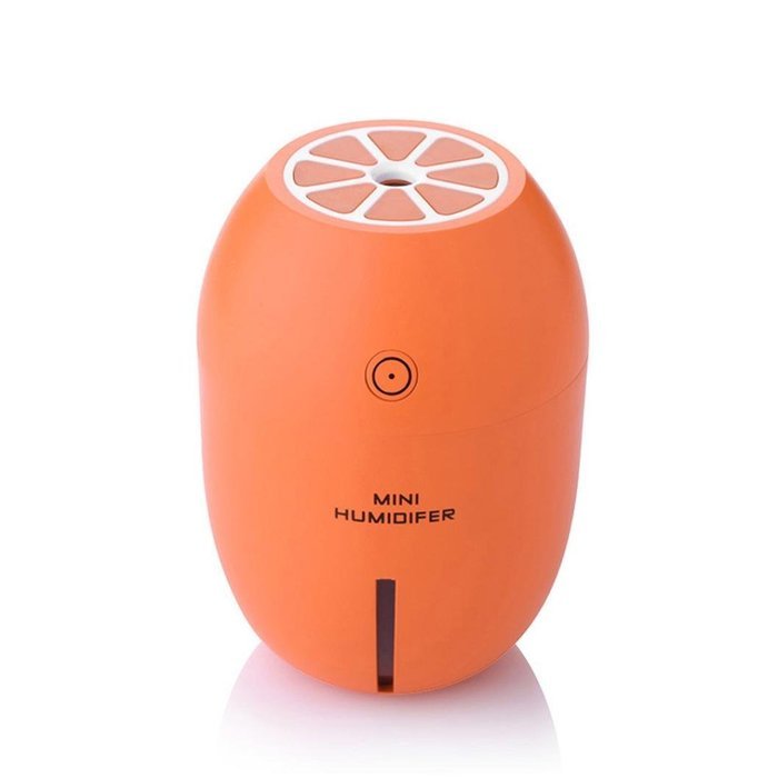 Dacawin Portable USB Humidifier Air Purifier Steam Diffuser Mist Office Room (Yellow) N4