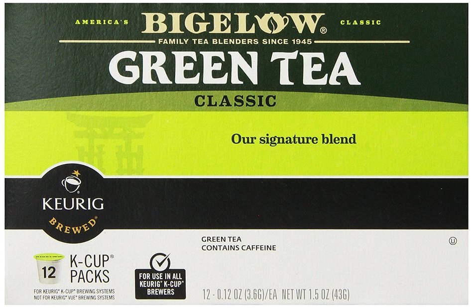 Bigelow K-Cup Portion Pack for Keurig Brewers, Green Tea, 24 Count N43