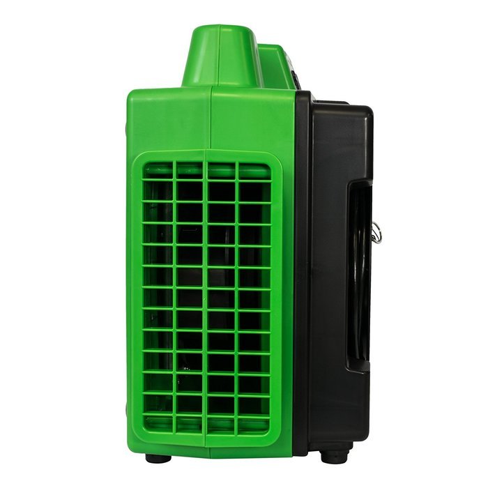 XPOWER X-2480A Professional 3 Stage Filtration HEPA Purifier System Mini Air Scrubber - Green N2