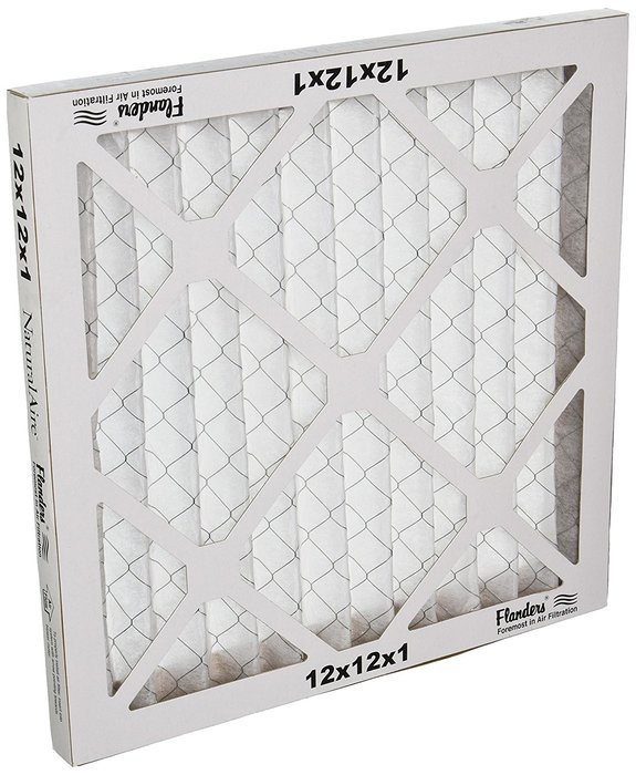 Precisionaire 84858.011212 Pleated Air Furnace Filter 12"x12"x1" (Pack of 12)
