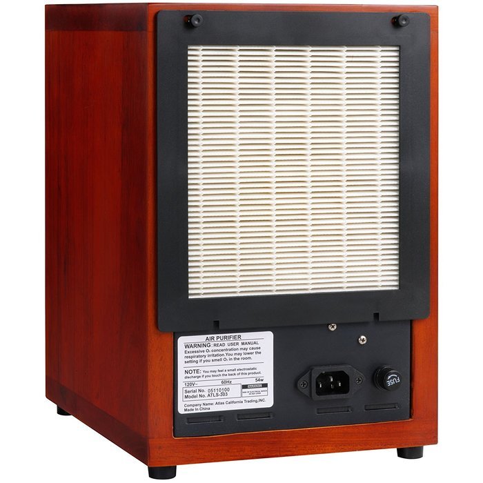 ATLS-303 Atlas Air Purifier with Negative Ion, 3 plate ozone production and UV, it comes with a 3 yrs warranty