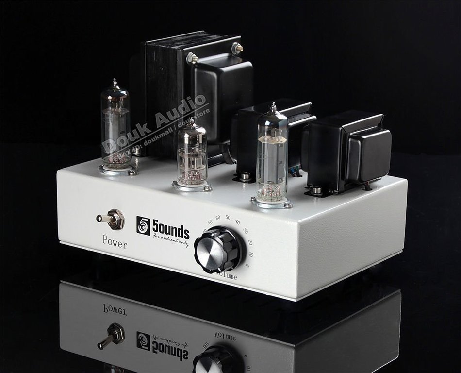 Douk Audio Hi-Fi 6P14(EL84/6BQ5) Class A Single-ended Tube Amplifier Mini Amp