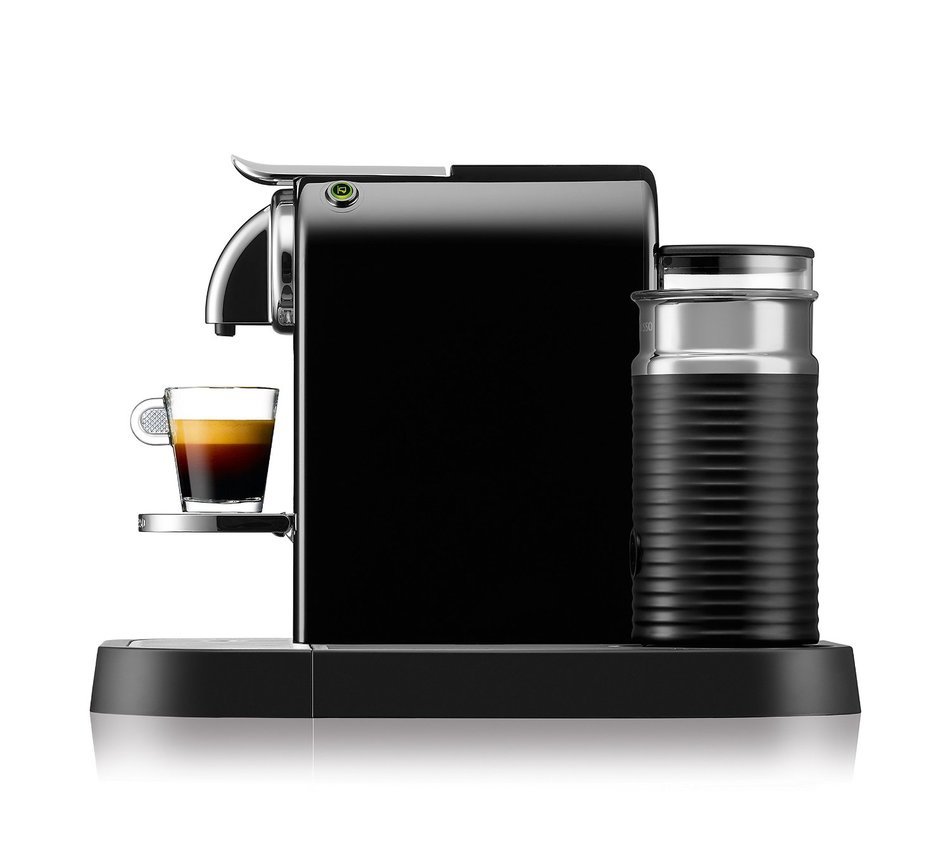 Nespresso D121-US4-BK-NE1 Espresso Maker with Aeroccino Milk Frother, Black N3
