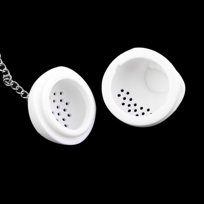 Silicone T-Bones Bones Skull Infuser Loose Leaf Tea Strainer Filter Diffuser
