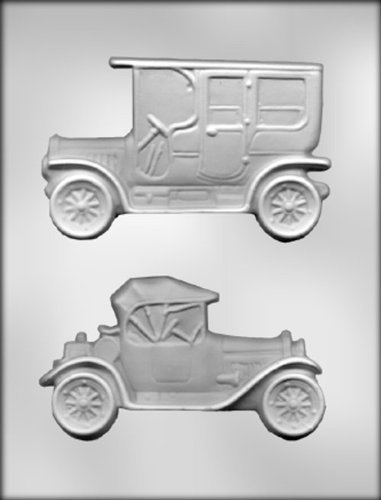 CK Products 5-5/8-Inch Antique Cars Chocolate Mold