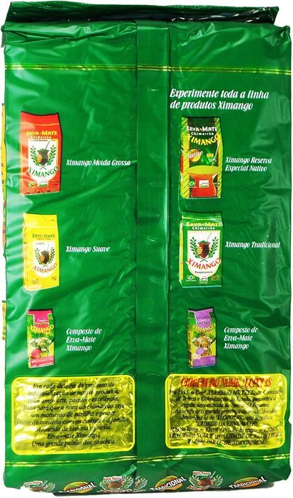 Ximango Yerba Mate - 35.27 Oz - Erva-Mate para Chimarr&atilde;o Ximango - 1kg N5