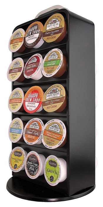 MagJo K-cup Storage Carousel, Solid Steel Construction (30 Cup)