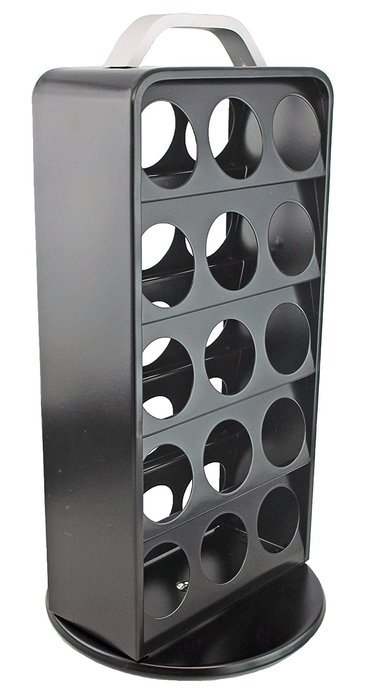 MagJo K-cup Storage Carousel, Solid Steel Construction (30 Cup) N2