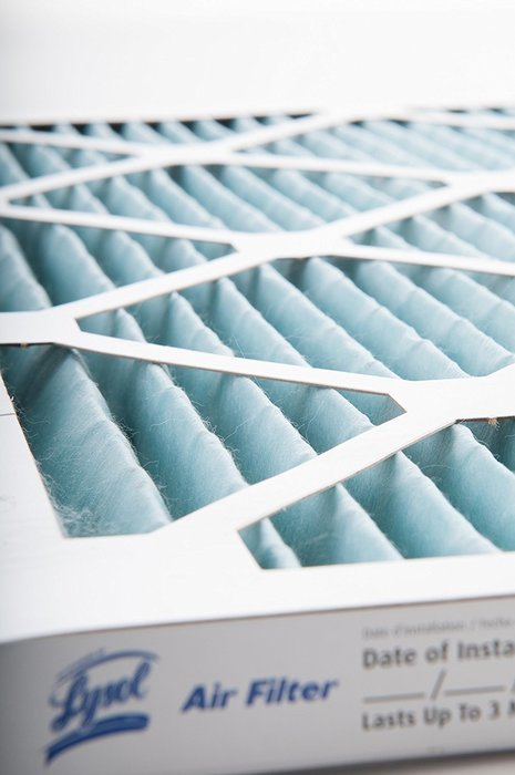 Lysol Triple Protection Furnace/AC Air Filter, 12" x 24" x 1", 2-Pack N32