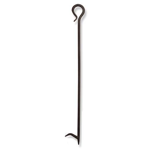 Pilgrim 30" Vintage Iron Single Fireplace Tools - Poker