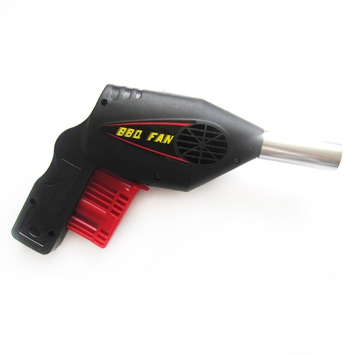 Dopromal BBQ Tools Fan Grill Air Blower Fast Fire Starter, BBQ Grill fan Power Ventilator Bellows for Barbecue... N3