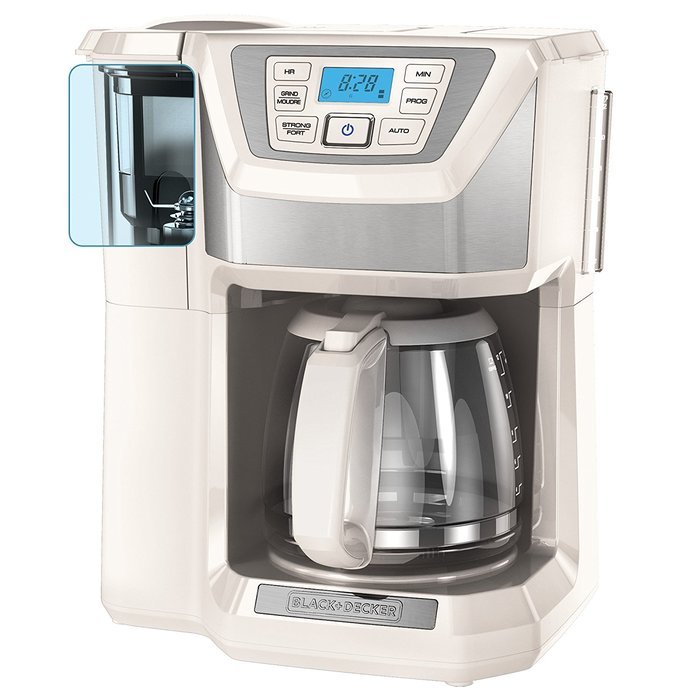 Black & Decker CM5000B 12-Cup Mill and Brew Coffeemaker, Black N11