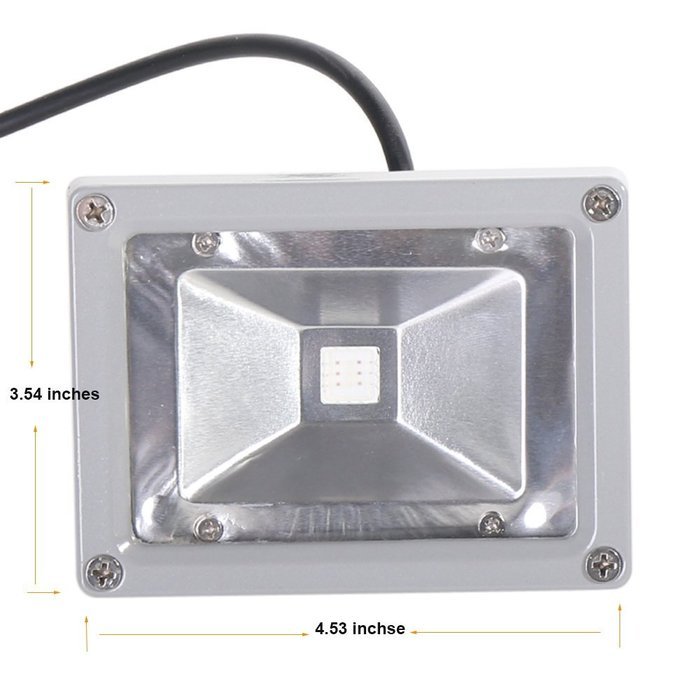 LVJING Led Grow Light Bulb, Hanging Flood light Kit, Waterproof, for Indoor Garden Greenhouse Hydroponic Plants... N31