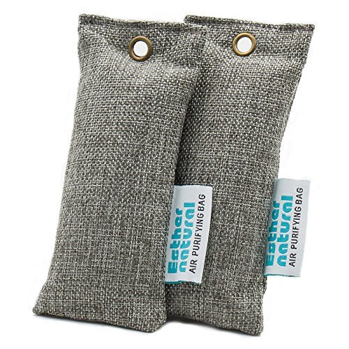 Esther Natural Mini Air Purifying Bags; Deodorizer and Odor Eliminator for Shoes, Gym Bag , Luggage and etc.;...