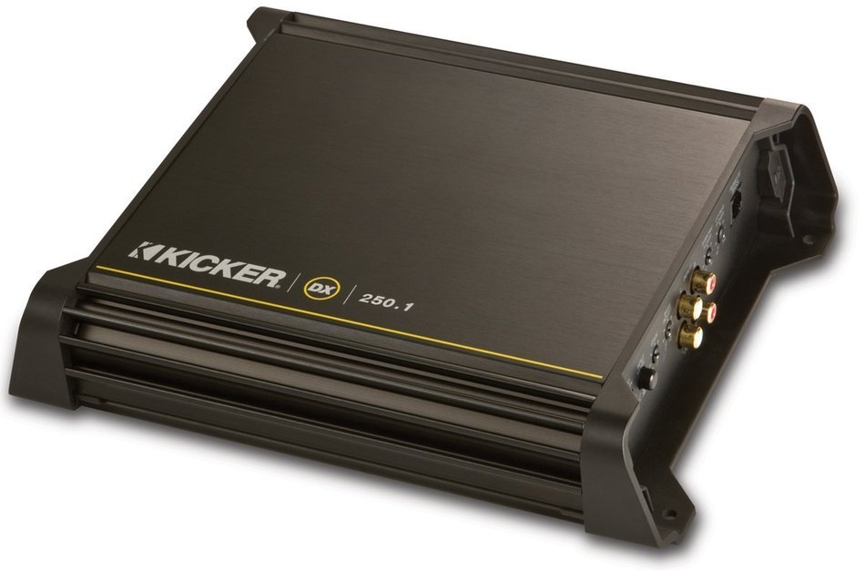 Kicker 11DX250.1 Sub Amplifier DX250.1 Mono Amp 250W (Certified Refurbished)
