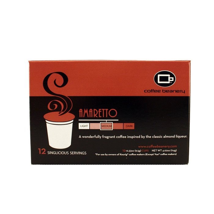 Amaretto Singlicious&reg; Servings Single-cup Coffee Pack Sampler for Keurig K-cup Brewers