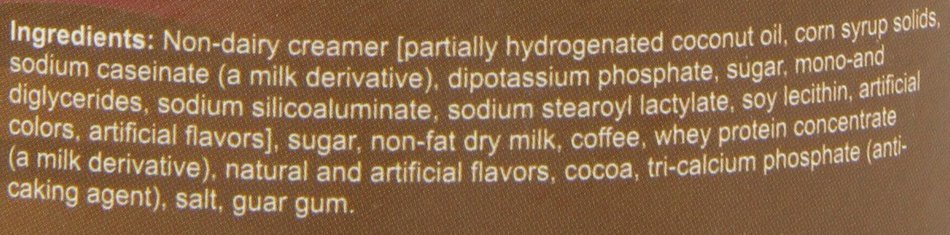 Victorian Inn Instant Cappuccino, English Toffee, 16-Ounce Canisters (Pack of 6) N8
