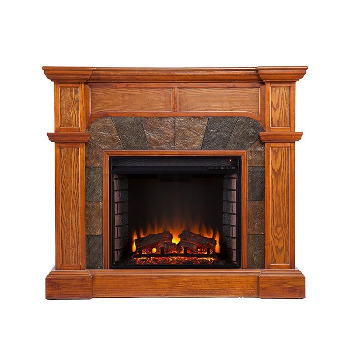 Cartwright Convertible Electric Fireplace - Classic Espresso N9