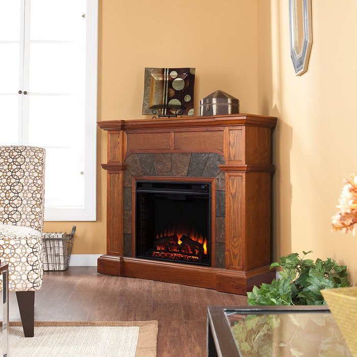 Cartwright Convertible Electric Fireplace - Classic Espresso N10