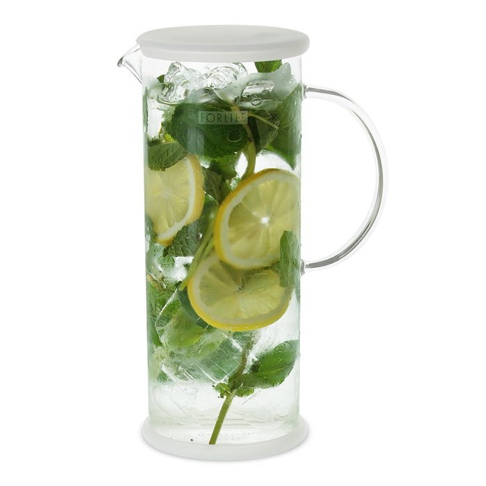 FORLIFE LUCENT Glass Carafe, 48-Ounce, Mint