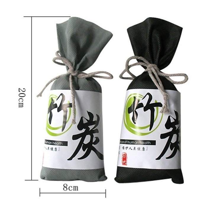 LGXANTT Air Purifying Bag 100g-charcoal Bamboo Removes Pets, Cigarette Odors, Allergens and Harmful Pollutants-absorbing... N5
