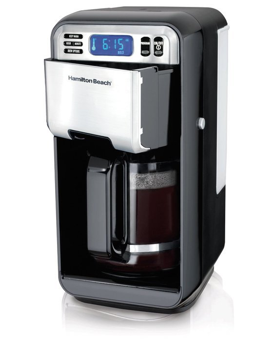 Hamilton Beach 12-Cup Digital Coffee Maker, Stainless Steel (46201)