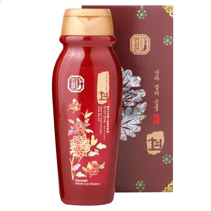 Hansamin Daily Moisture Anti-Hair Loss Premium Red ginseng Shampoo 200ml X 3EA, Korea cosmetics N2