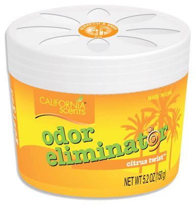 California Scents ELM-1245 4PK Citrus Twist Scent Odor Eliminator, Pack of 4