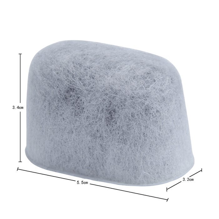 Kobwa(TM) Disposable Replacement Charcoal Water Filters for Coffee Machines with Kobwa's Keyring