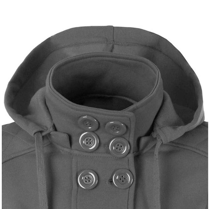 Outwear,Morecome Winter Women Warm Double-breasted Hooded Slim Jacket N2