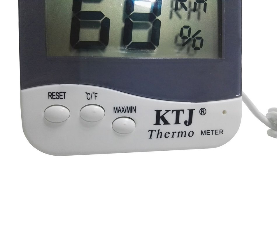 Intsun&reg; High Quality LCD Screen Display TA218C 2 In 1 Digital Outdoor Max-Min Thermometer with Hygrometer, temperature... N4
