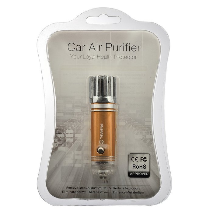 Car Air Purifier Travel Air Freshener and Ionic Air Purifier Remove Dust, Pollen, Smoke and Bad Odors Available... N30