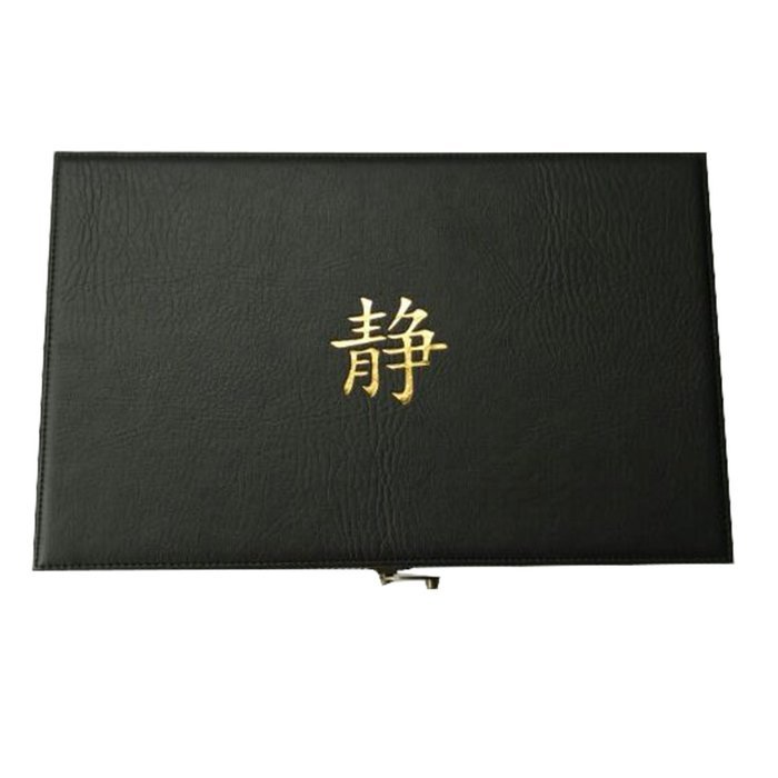 Serenity Tea Wooden and Leather Tea Box With 8 Equally Divided Compartments N5