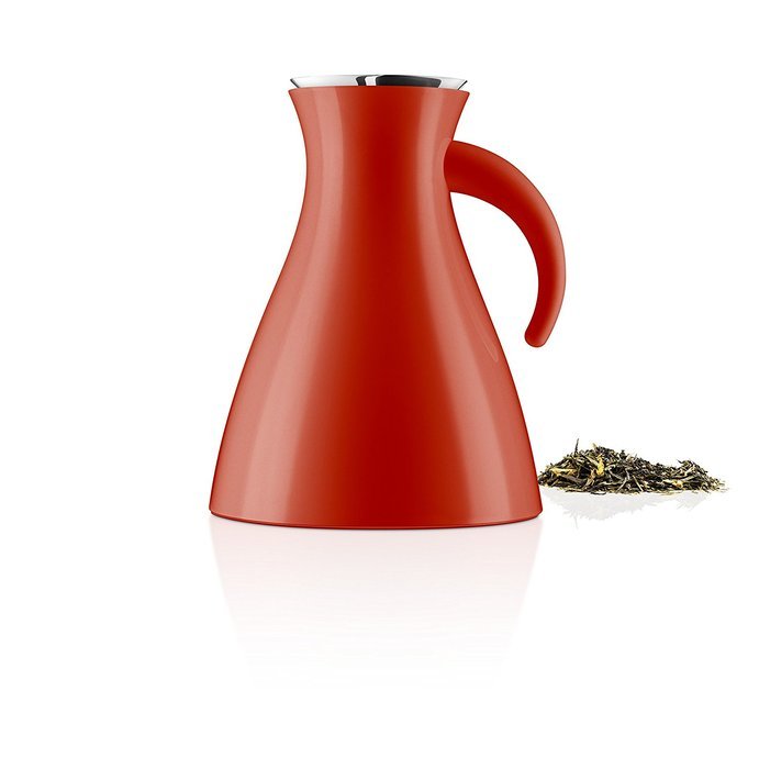 Eva Solo Wide Base Vacuum Jug, 1-liter, Orange