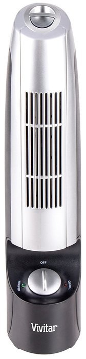Vivitar Quiet Desktop Air Purifier and Ionizer N2