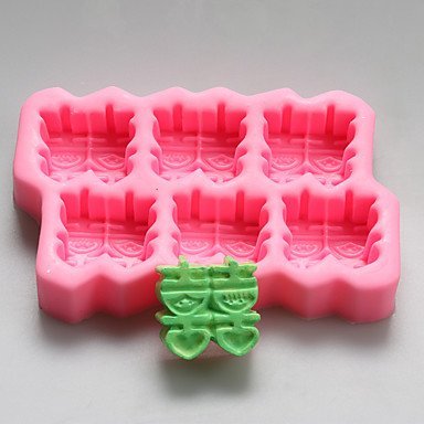 Y&XL&H Xi DIY Chocolate Silicone Molds,Cake Molds,Soap Molds,Decoration Tools Bakeware N6