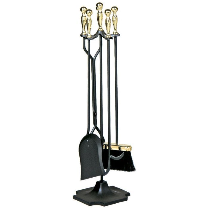UniFlame Pawn Top Fireplace Tool Set