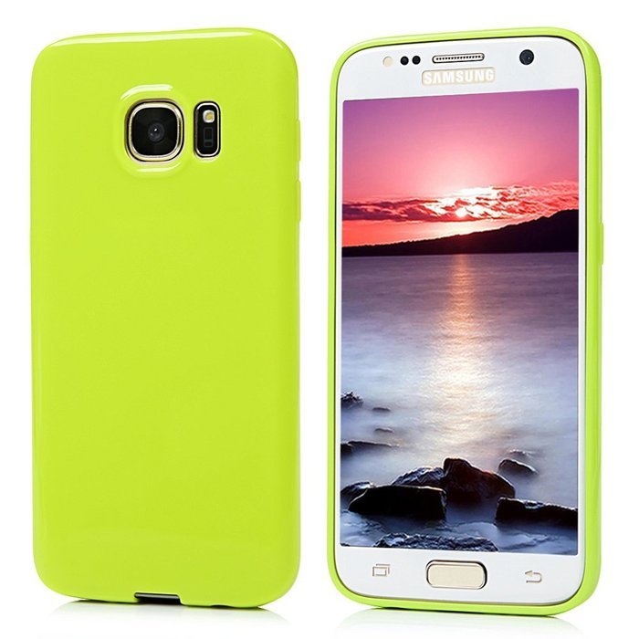Badalink Galaxy S7 Case Candy Color Soft TPU Rubber Skin Bumper Case Shockproof Flexible Easy Grip Slip Rrsistant... N42