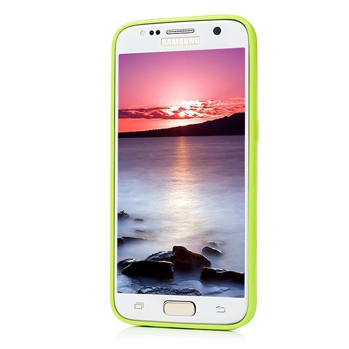 Badalink Galaxy S7 Case Candy Color Soft TPU Rubber Skin Bumper Case Shockproof Flexible Easy Grip Slip Rrsistant... N43