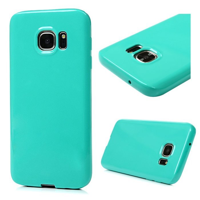 Badalink Galaxy S7 Case Candy Color Soft TPU Rubber Skin Bumper Case Shockproof Flexible Easy Grip Slip Rrsistant... N46