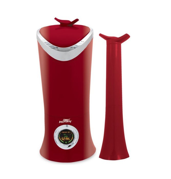 Air Innovations MH-701B-RED Humidifier Red with Demineralization Filters (2-Pack)