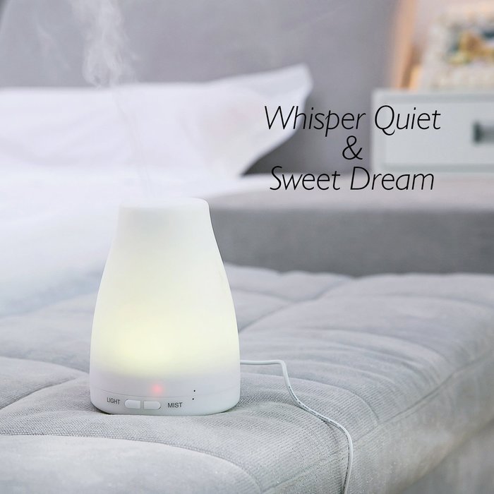 Yoga Mist Diffuser 22 OZ Portable Cool Mist Baby Humidifier Mini Ultrasonic Essential Oil Vaporizer with Whisper... N6