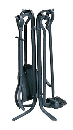 Uniflame, F-1126, 5pc Black Rustic Mini Fireset