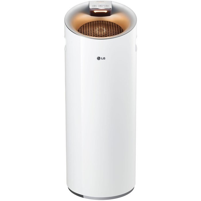 LG AS401WWA1 Puricare Tower Filter Air Purifier with Smart Air Quality Sensor & Lodecibel Operation N6