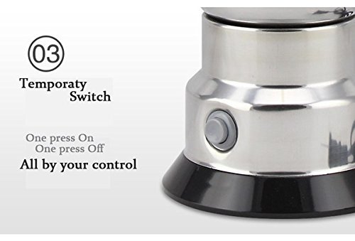 220V-240V Household Electric Bean Food Coffee Grinding Machine Grinder Miller Pulverizer